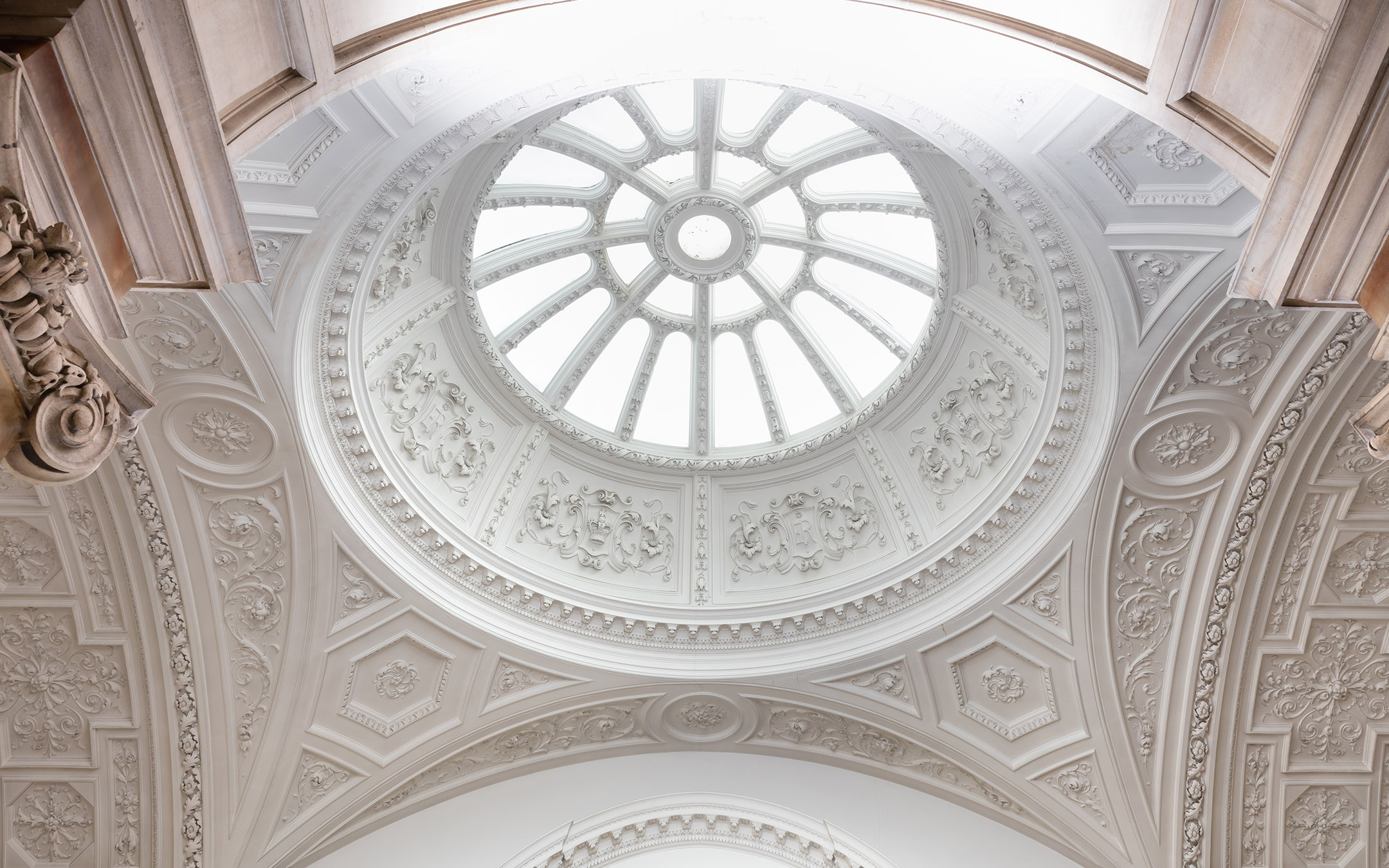 Dome ceiling - The OWO - grade II listed building
