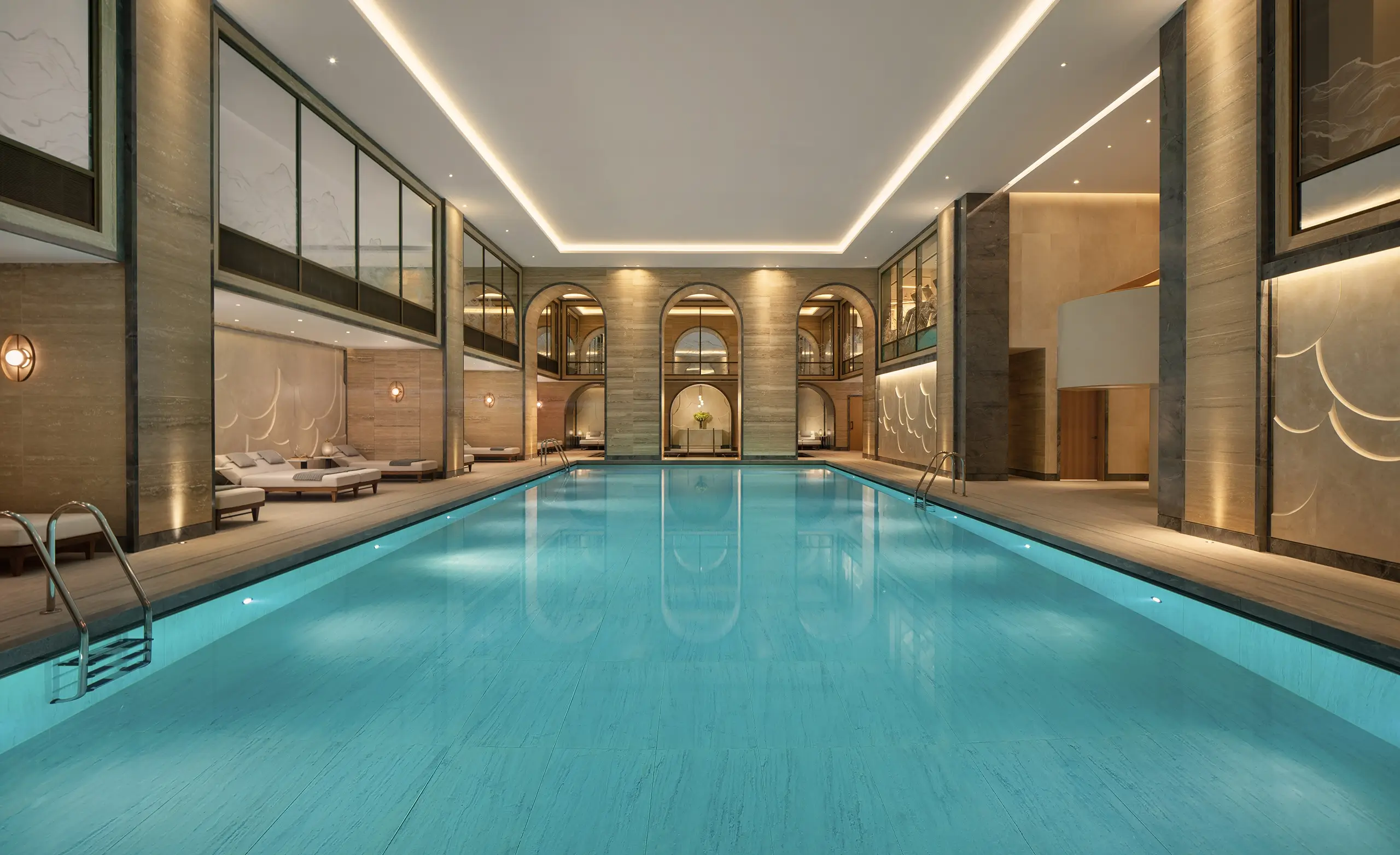 Guerlain Pool and Spa at Raffles London